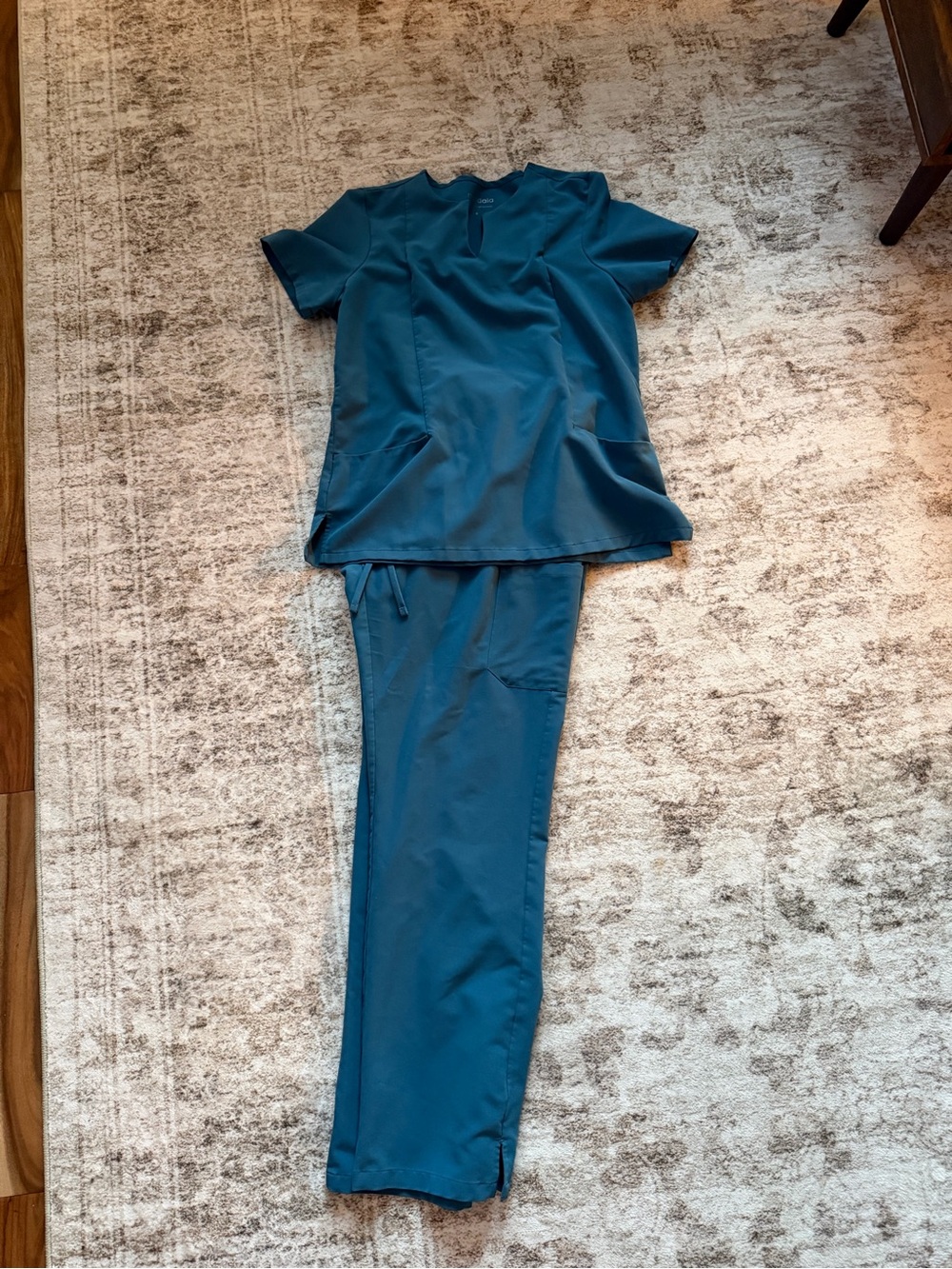 Women’s Teal Pajama Set - Brand Unspecified